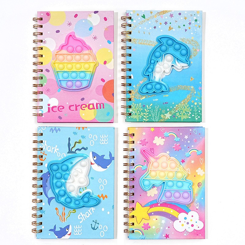 Pop It Soft Touch Silikon Notebook