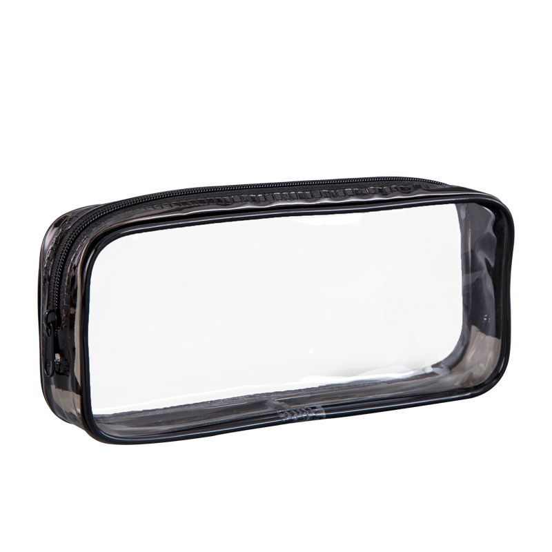 Klassiskt pennfodral i transparent PVC